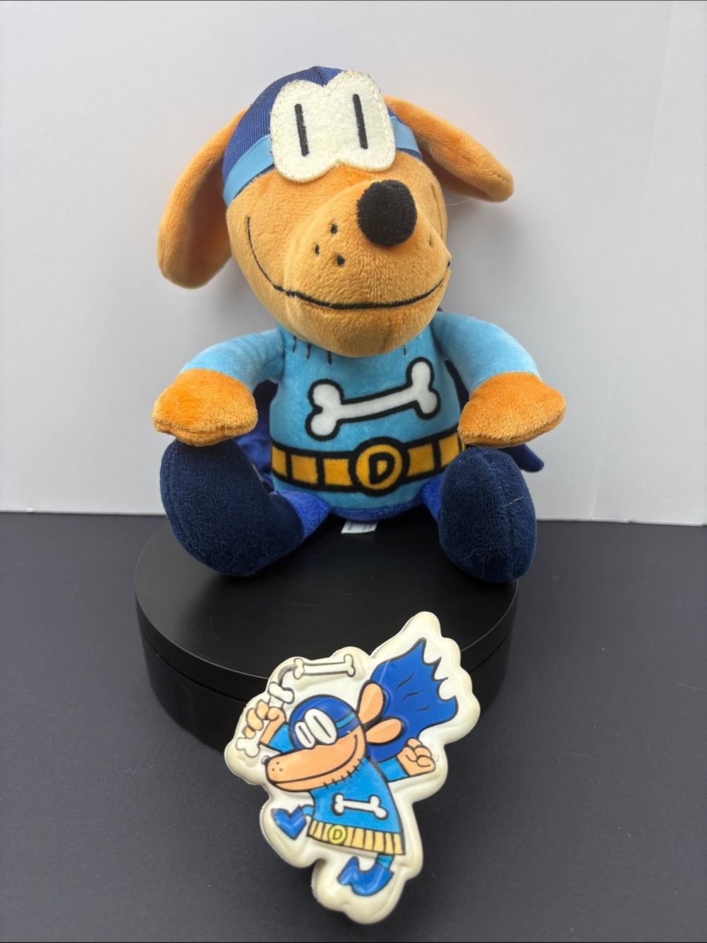 Scholastic Dog Man Bark Knight Superhero Plush Toy & Squishy